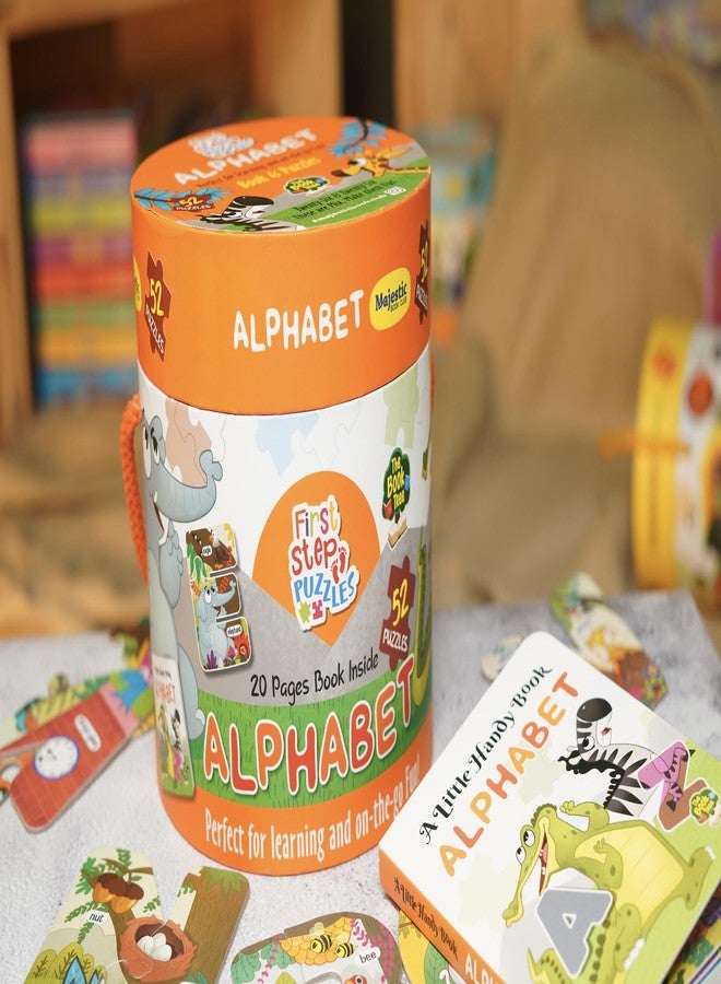 The Book Tree Alphabet Puzzle Box for Kids I Educational Toy for Kids Age 2+ I 52 Jigsaw Puzzle Pieces and 1 Story Book for Early Learning I A for Children by Majestic Book Club - Image 2
